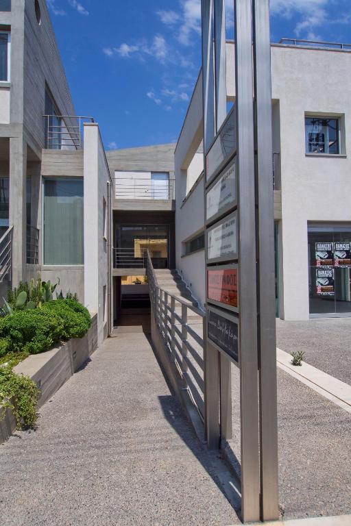 Budynek, w którym mieści się apartament