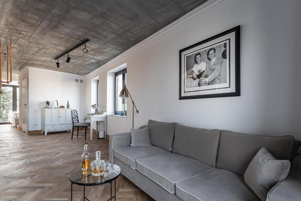Posedenie v ubytovaní Apartamenty Przystanek Przy Klifie