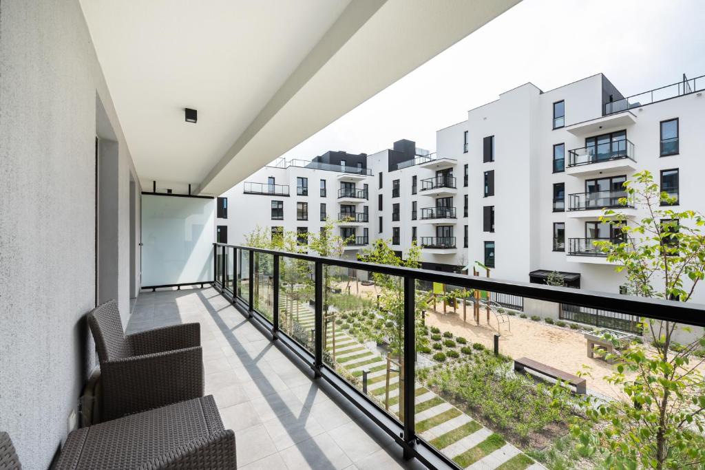 Fotografia z galérie ubytovania Royal Garden Wilanów Apartment vo Varšave