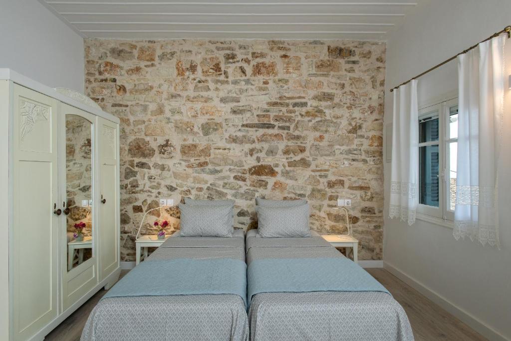Postel nebo postele na pokoji v ubytování Onyx