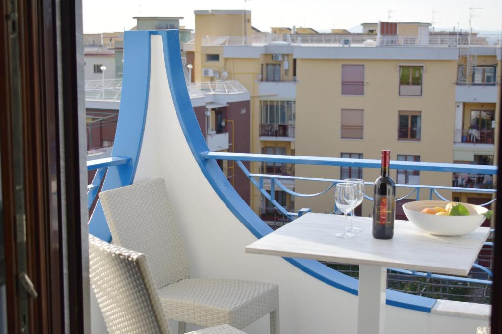 Balkón nebo terasa v ubytování Lume Art Apartment B&B