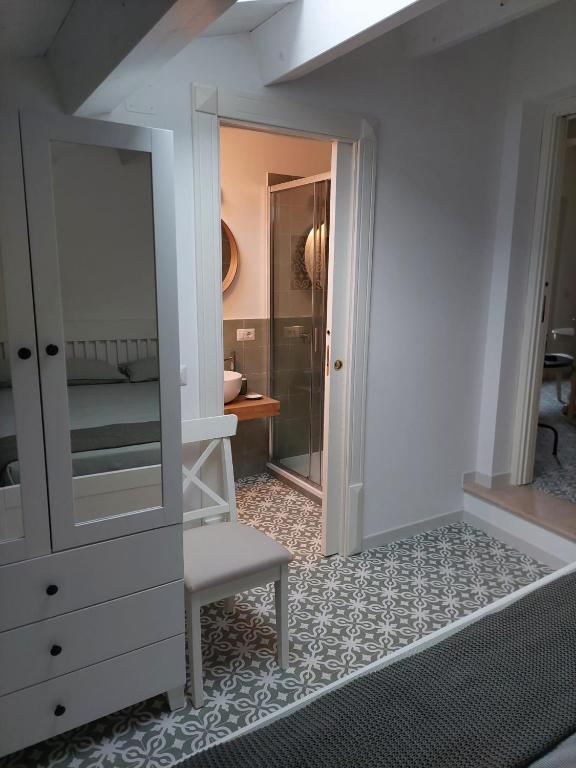 A bed or beds in a room at Casa Gioconda