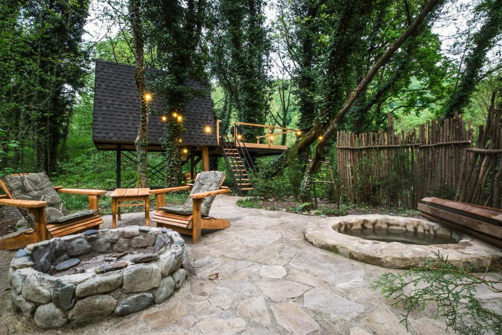 Zahrada ubytování Duende Hotel