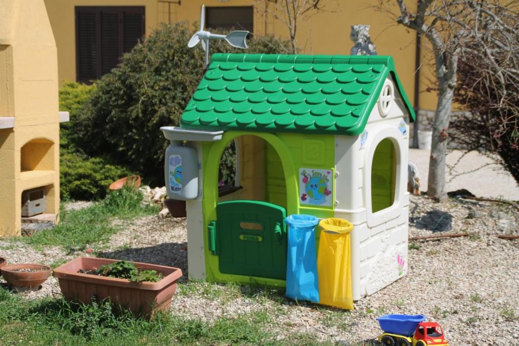 Zahrada ubytování Mansarda con camino
