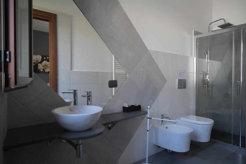 Kúpeľňa v ubytovaní B&B Sale e Sole sul Mare