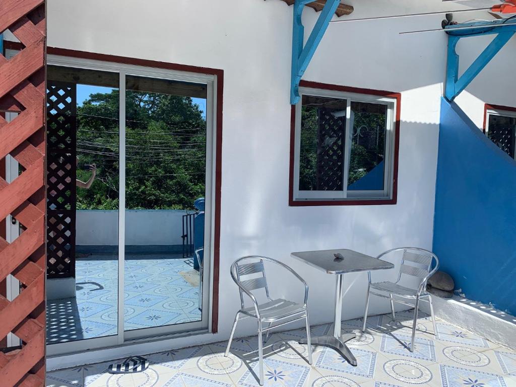 Balkón nebo terasa v ubytování Villa Manoir