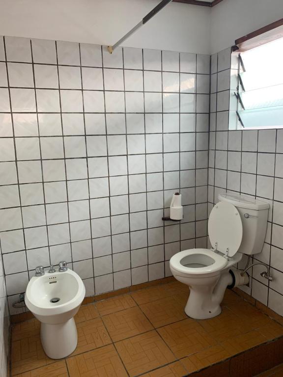 Koupelna v ubytování Villa Manoir