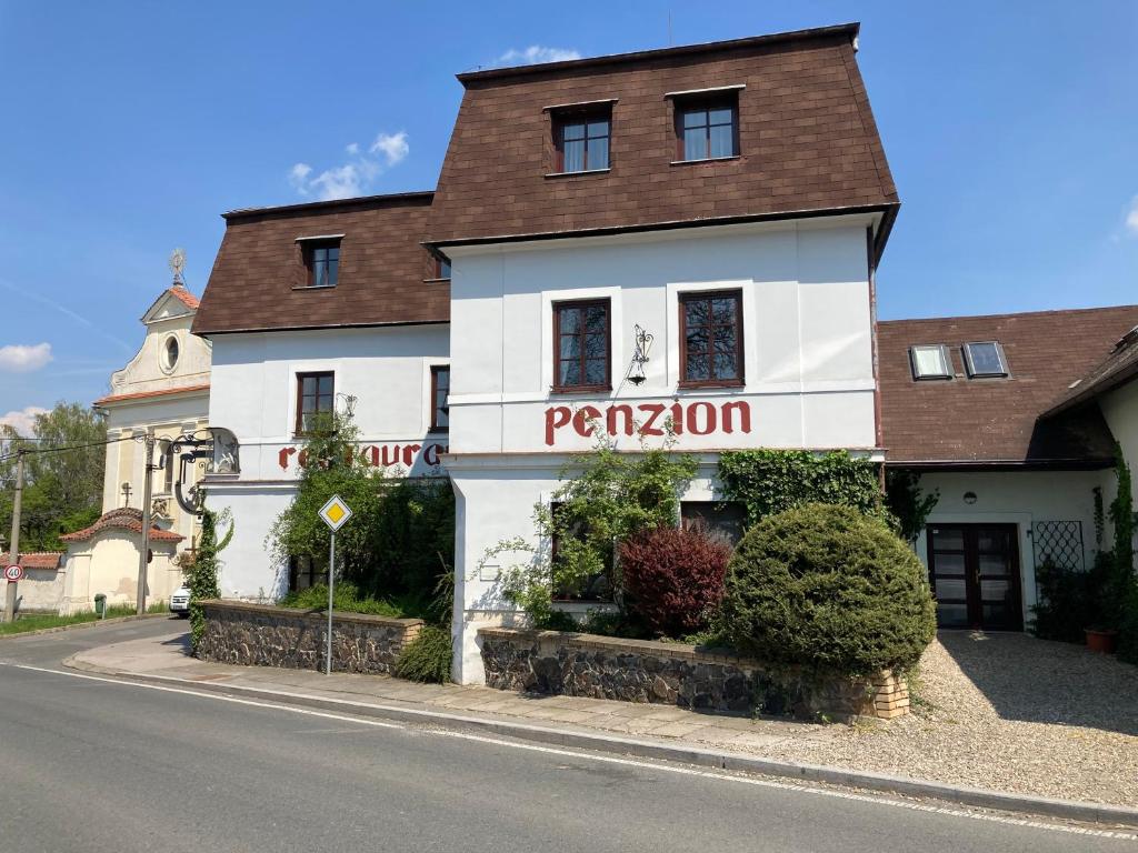 Budova, kde se penzion nachází