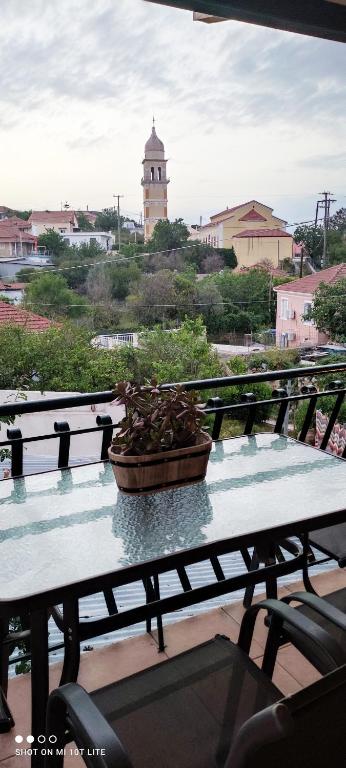 A balcony or terrace at Villa Pigi