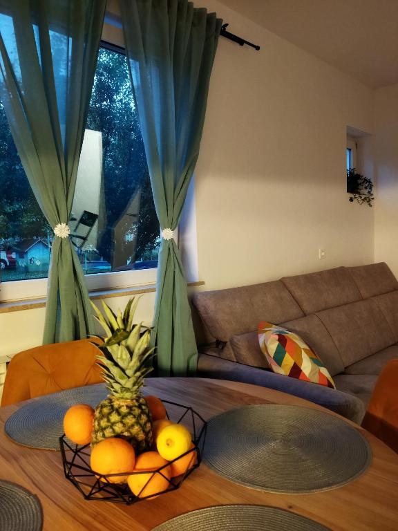 Część wypoczynkowa w obiekcie Apartman na jezeru