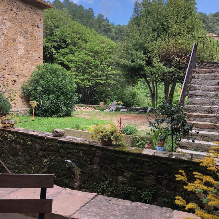 Studio avec terrasse dans mas historique cevenol - Appartement D'une Chambre