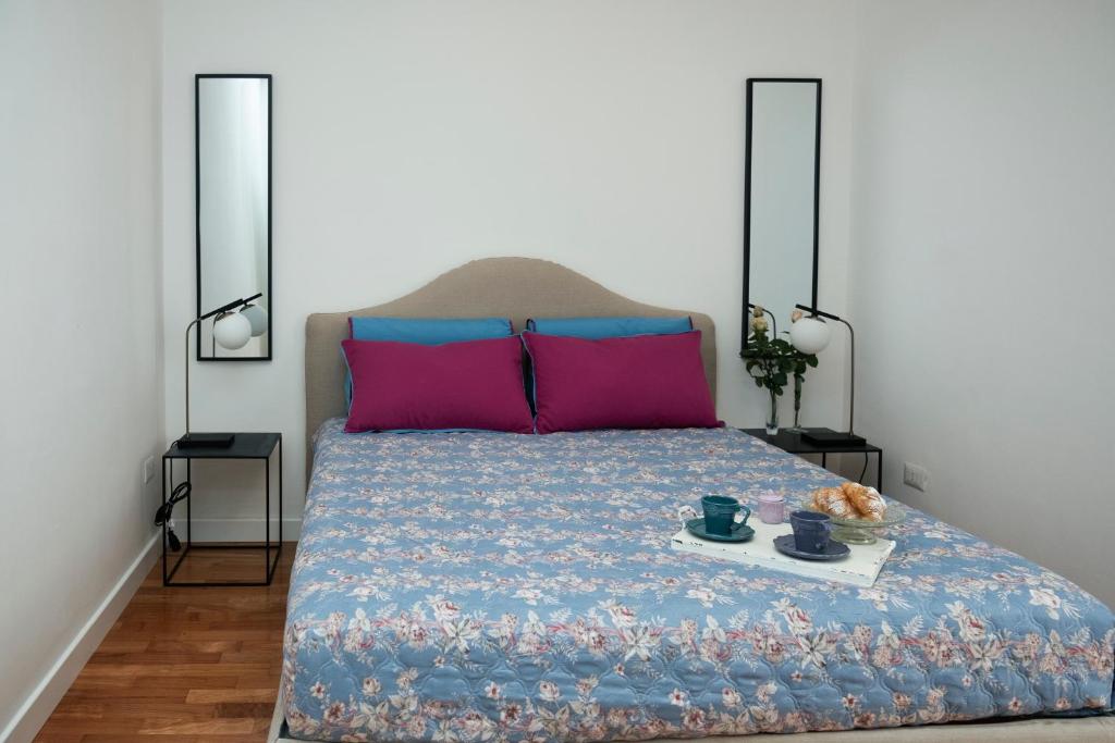 Ein Bett oder Betten in einem Zimmer der Unterkunft House in Sorrento