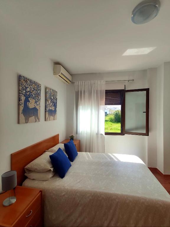 Postel nebo postele na pokoji v ubytování Casa Maria