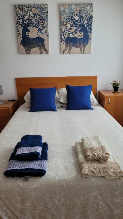 Postel nebo postele na pokoji v ubytování Casa Maria