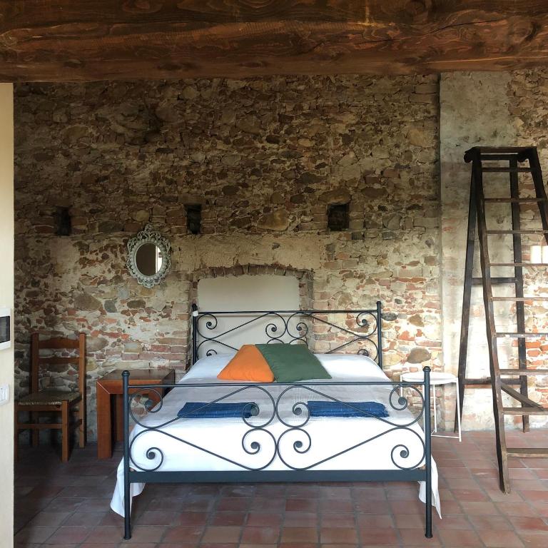 Postel nebo postele na pokoji v ubytování MARSAM locanda