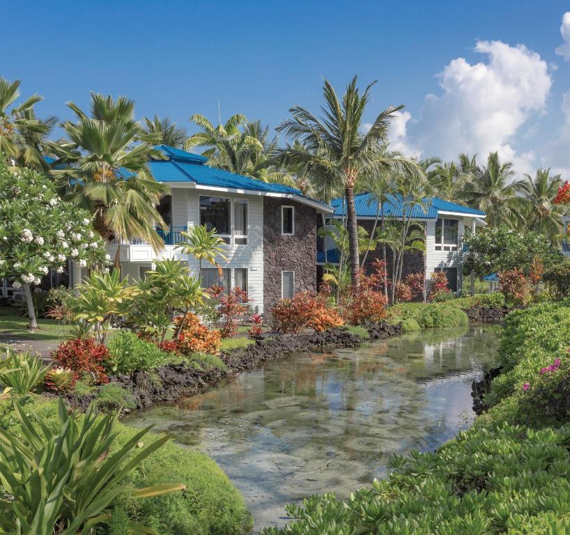Zahrada ubytování Wyndham Mauna Loa Village