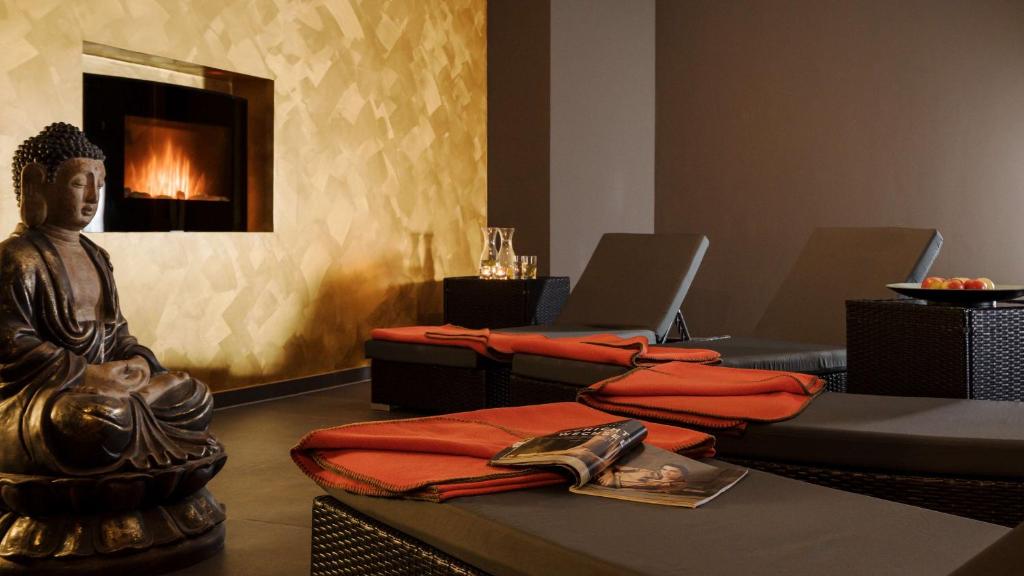 Posezení v ubytování Dorint Hotel Dresden