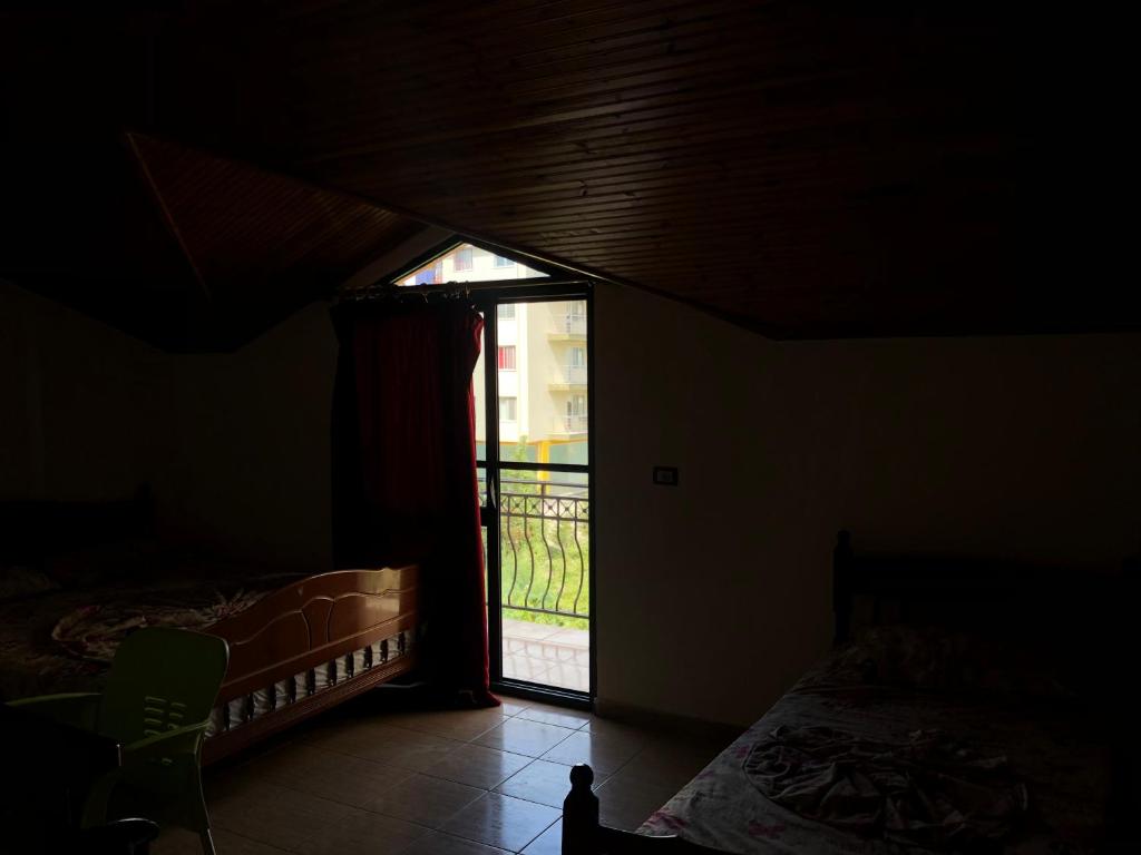 Postel nebo postele na pokoji v ubytování Hotel Gjinaj