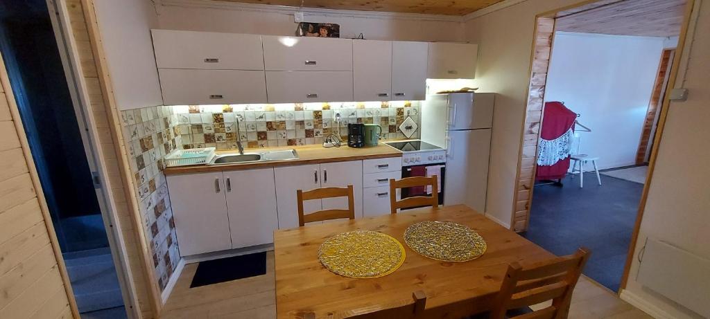 Kuchyň nebo kuchyňský kout v ubytování Home Bjornbyn 130