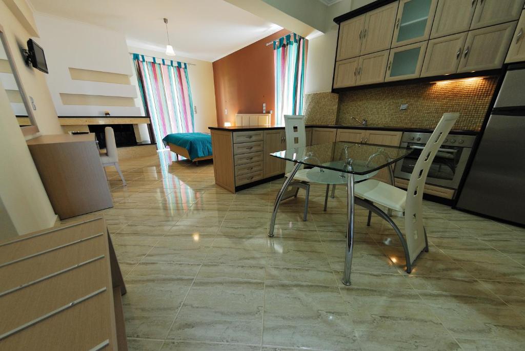 Posezení v ubytování Antonios Village Hotel & Apartments