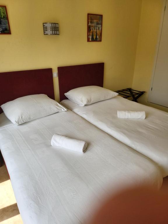 Posteľ alebo postele v izbe v ubytovaní Das Hostal