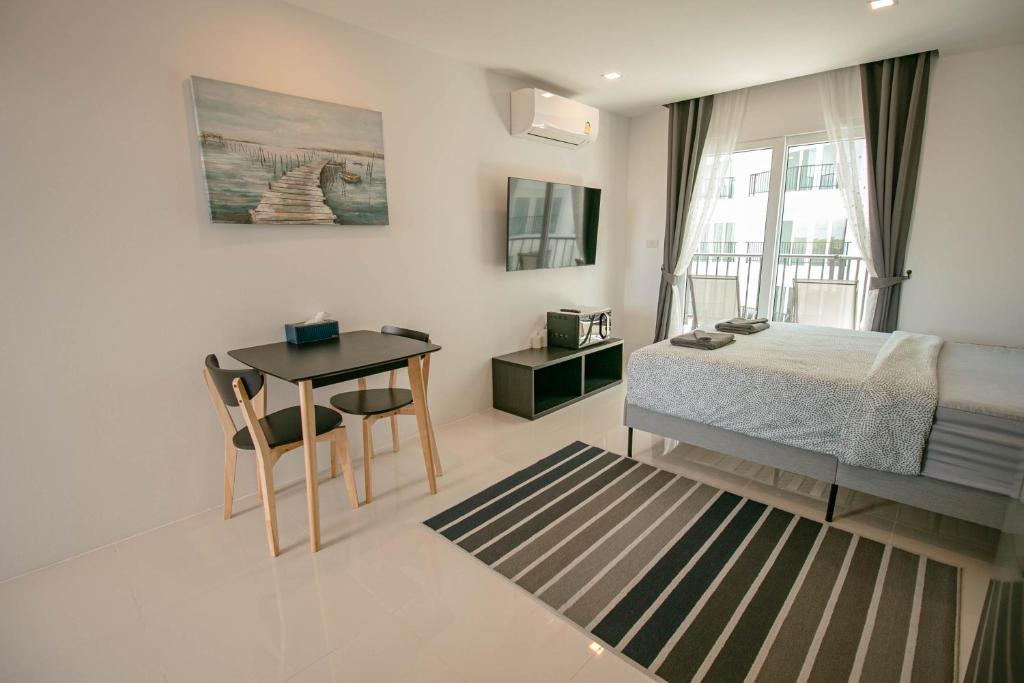 Mantra Beach Condominium Suite 2 - Mae Phim - Suite Queen Avec Vue De La Piscine