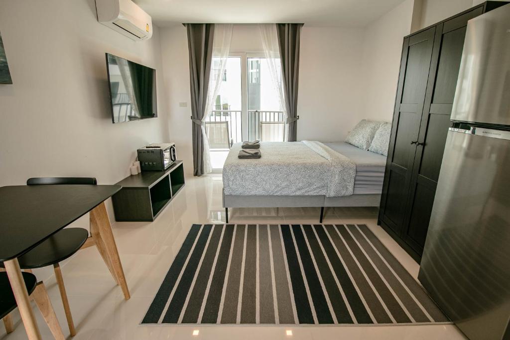 Mantra Beach Condominium Suite 2 - Mae Phim - Studio Avec Balcon