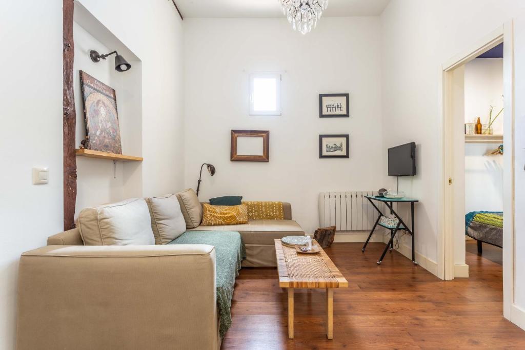Χώρος καθιστικού στο Apartment Torrecilla