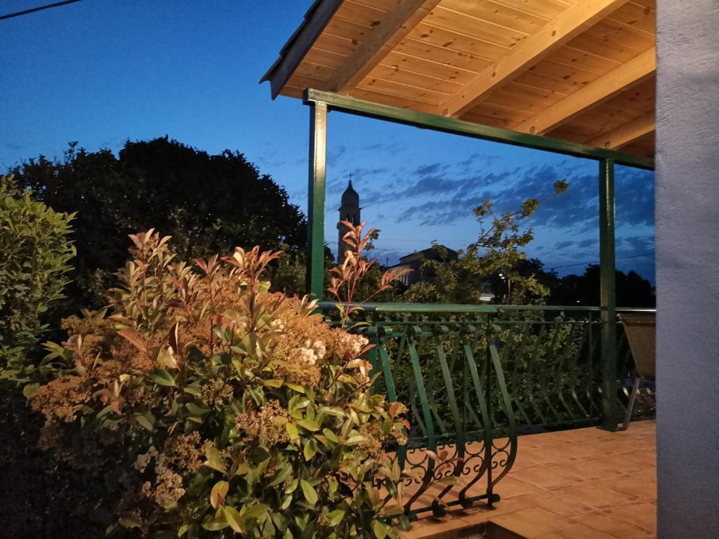 A balcony or terrace at Villa Pigi