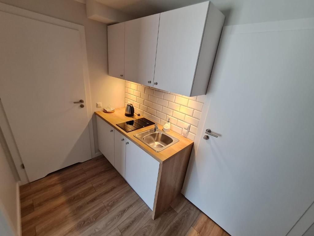 Kuchyňa alebo kuchynka v ubytovaní Villa Babette - PARKING, Wi-Fi, sprzatanie - wszystko w cenie!