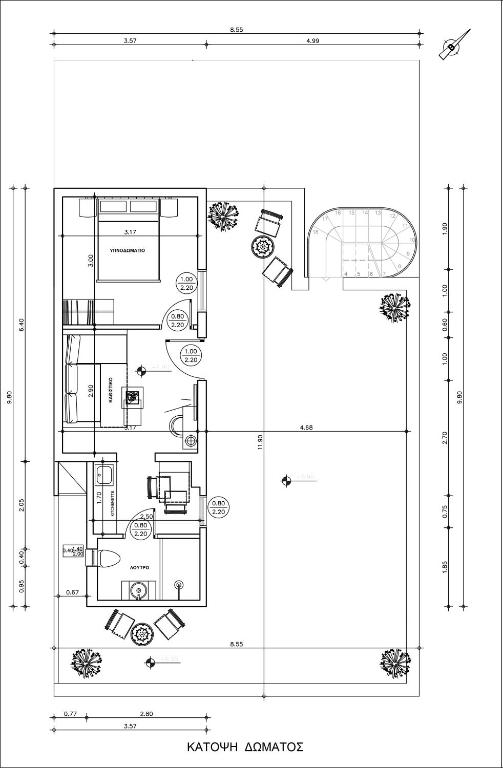 Plán poschodí v ubytovaní Villa Vesta Retiré - Kalamata Mediterranean Villas