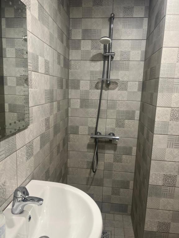 Koupelna v ubytování Nõmme Apartments