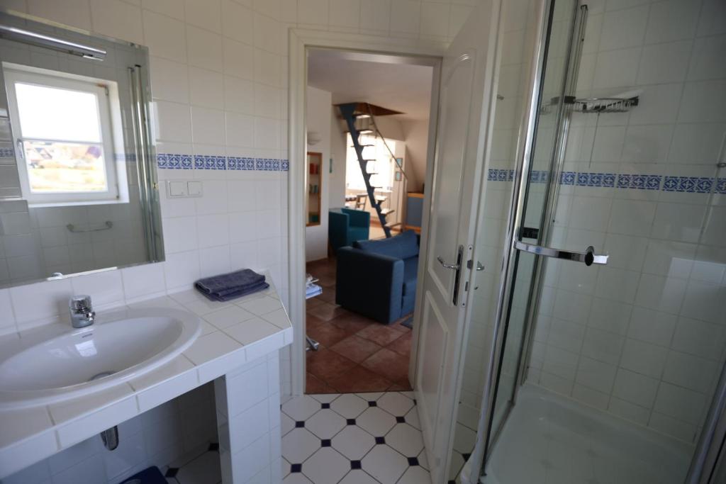 Koupelna v ubytování Ferienwohnung Drachen