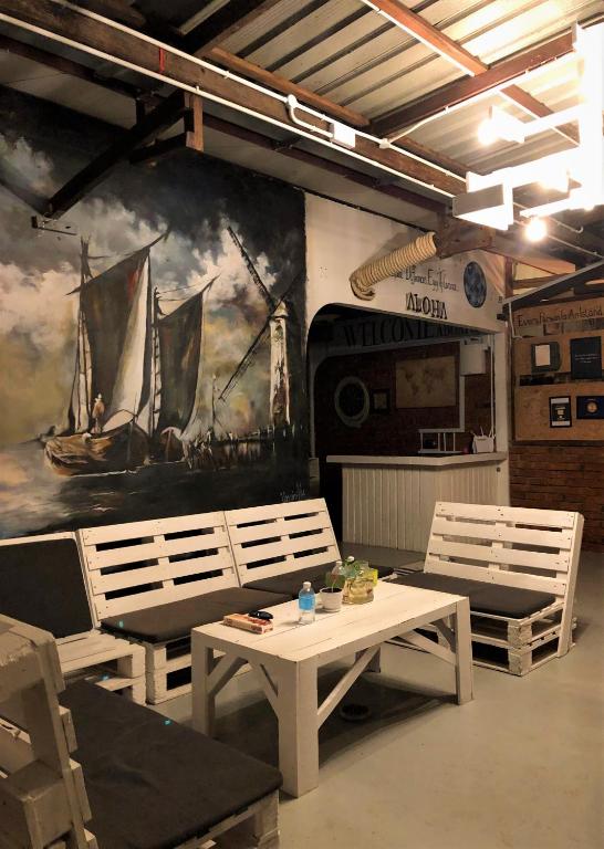 Posezení v ubytování Rembulan Langkawi Guesthouse