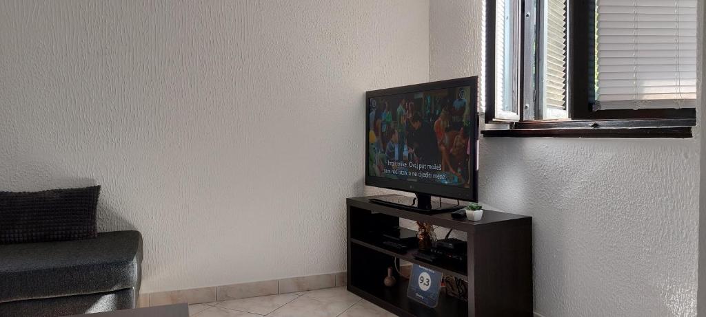Telewizja i/lub zestaw kina domowego w obiekcie Apartment Červar