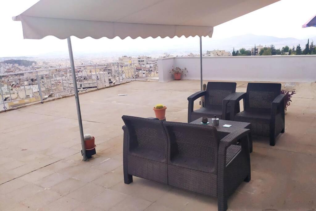 Kép Athens PANORAMIC VIEW..Room apartment.Huge Balcony szállásáról Athénban a galériában
