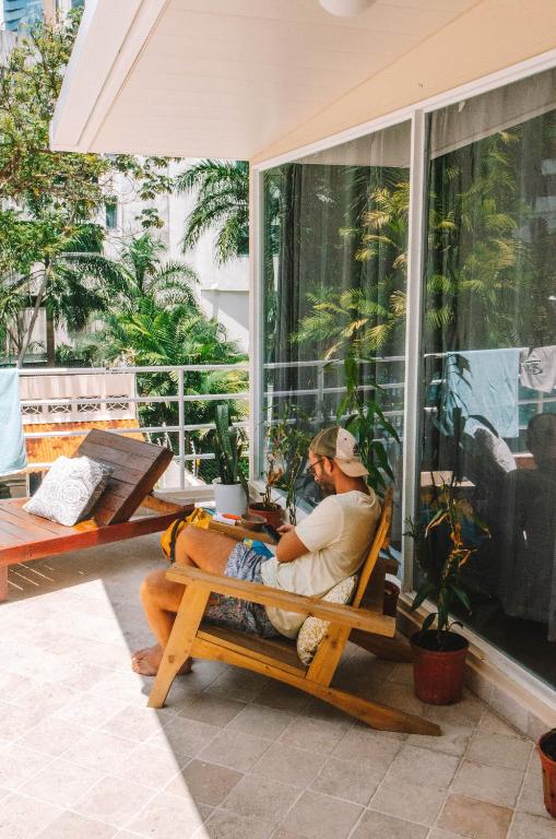 Rõdu või terrass majutusasutuses Bodhi Panama City
