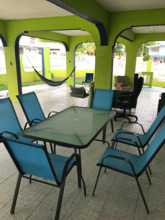 Posezení v ubytování Combate Green House