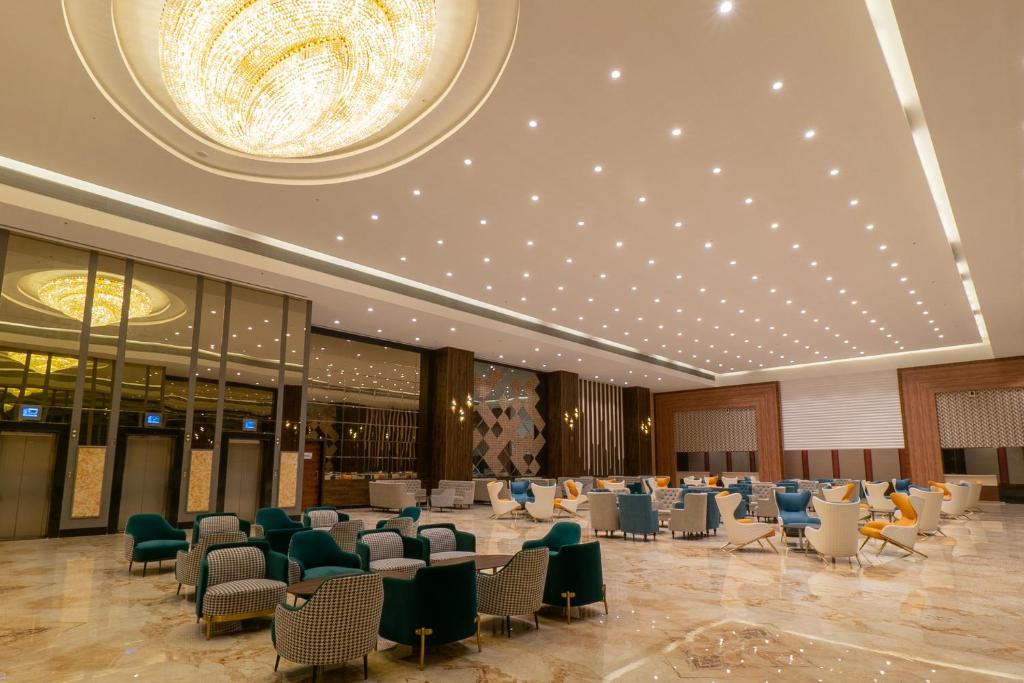 Posezení v ubytování Hotel Tip Top International Pune