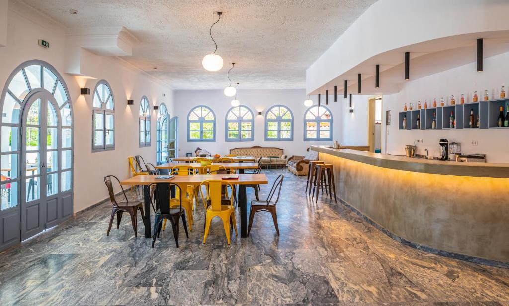 Restaurace v ubytování Matala Hostel