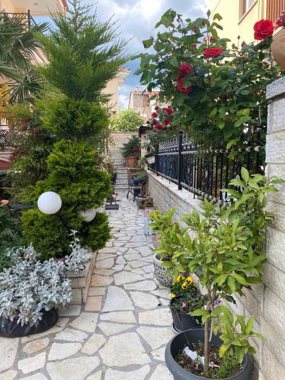 Κήπος έξω από το In The Castle - House