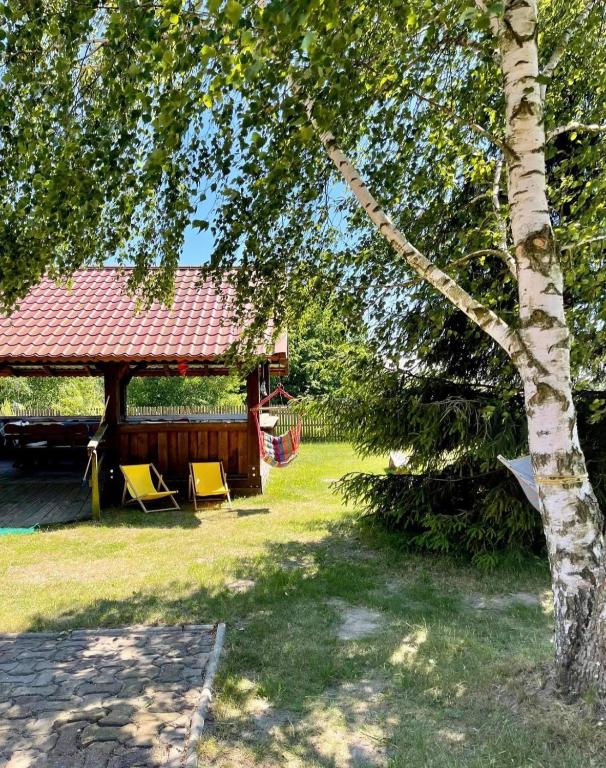 Ogród w obiekcie Promienna chatka