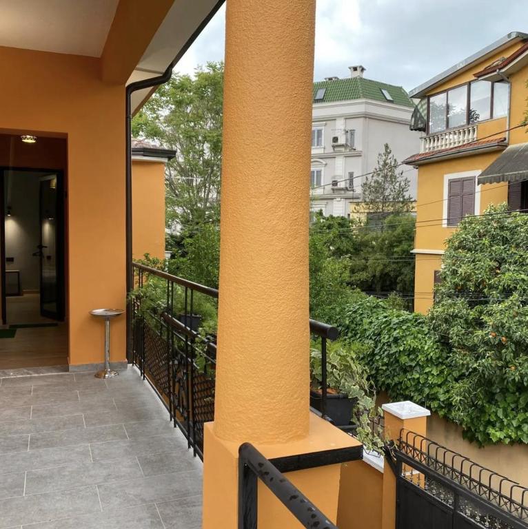 Balkón nebo terasa v ubytování Vila Jasmine