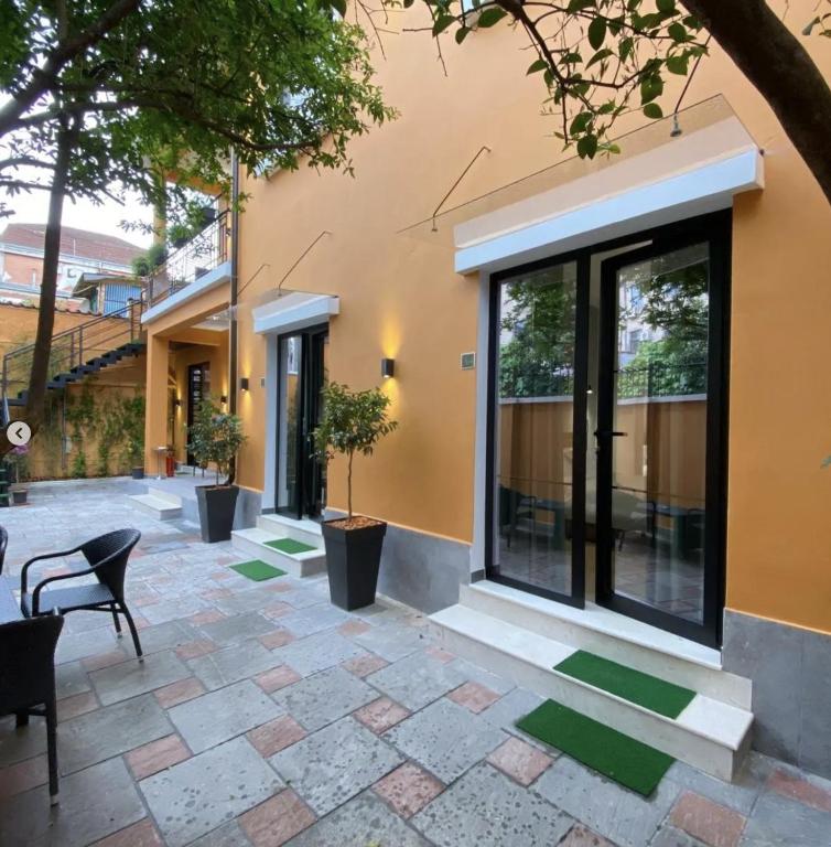 Patio nebo venkovní prostory v ubytování Vila Jasmine