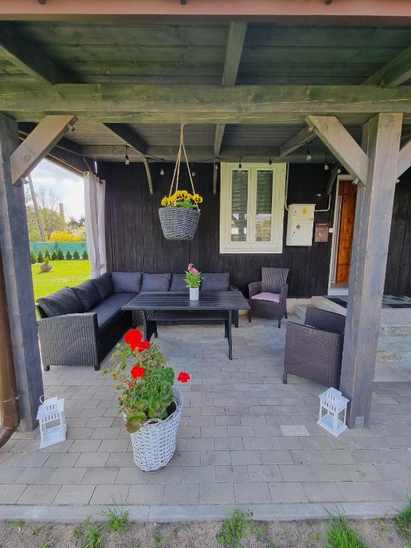 Posedenie v ubytovaní Domek Mazury Pisz