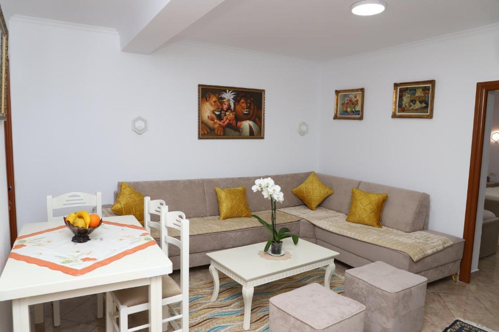 Posezení v ubytování Downtown Apartment 2