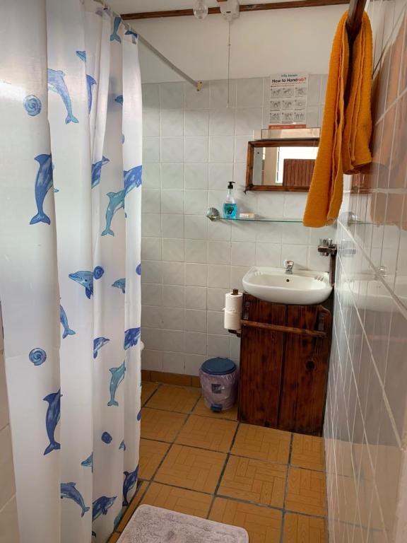 Koupelna v ubytování Villa Manoir