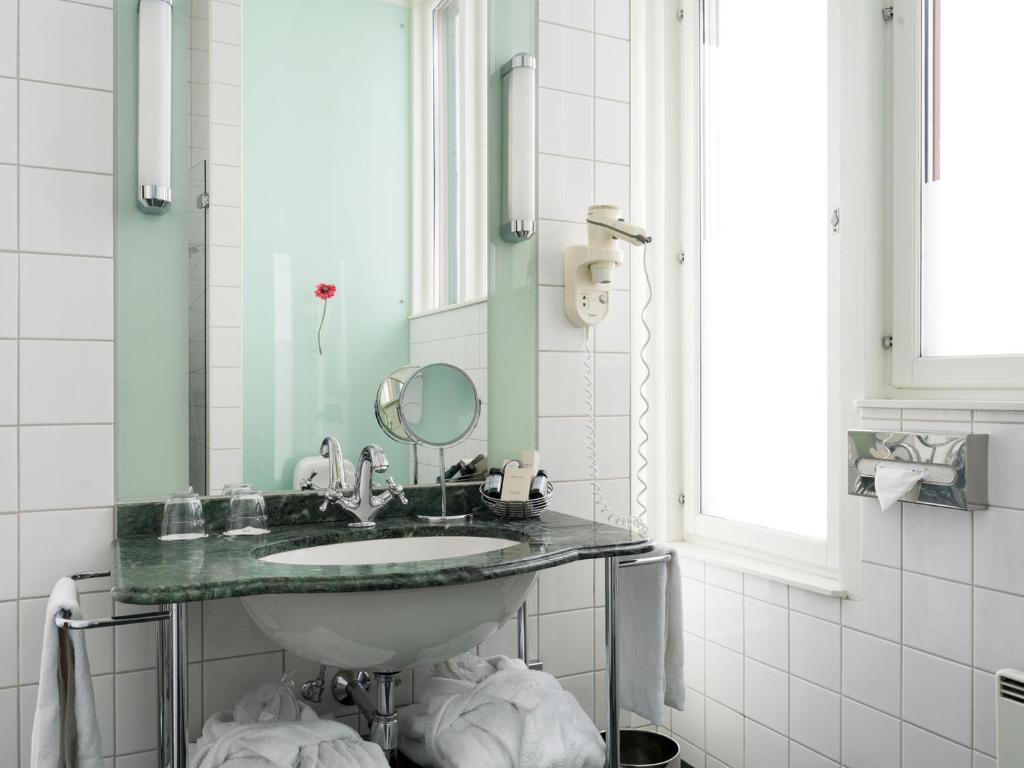 Koupelna v ubytování Elite Hotel Knaust