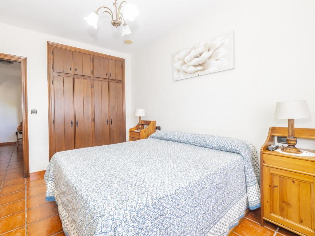 Posteľ alebo postele v izbe v ubytovaní Cubo's Villa El Sauce de Coin