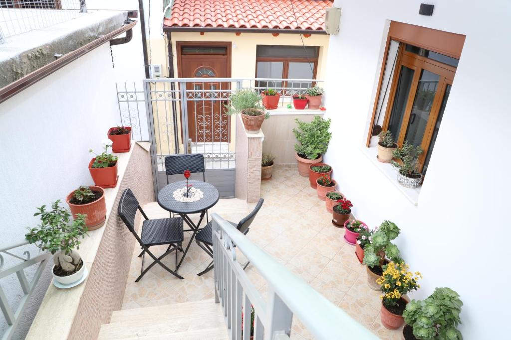 Balkón nebo terasa v ubytování Downtown Apartment 2